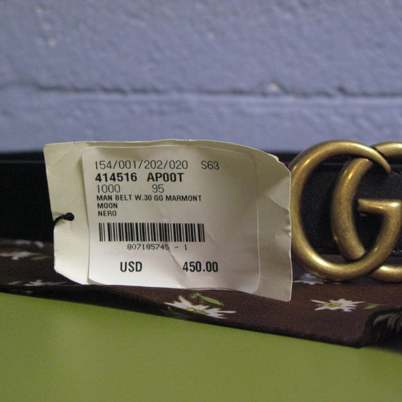 NWT Men's Gucci Belt - Picture 5 of 5